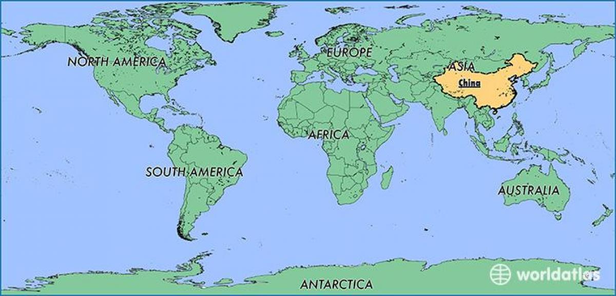 中国地図の世界