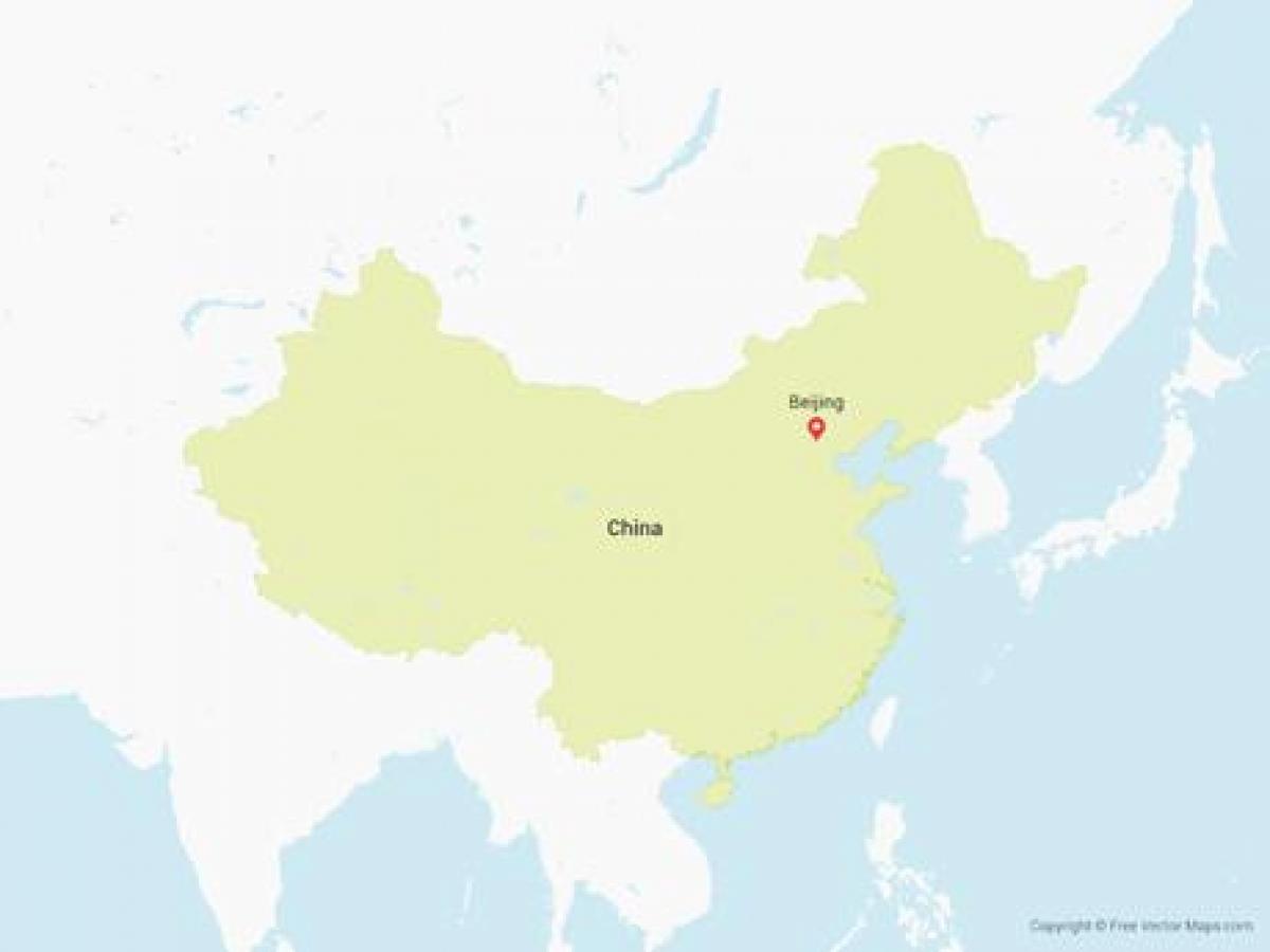 ベクトル地図の中国