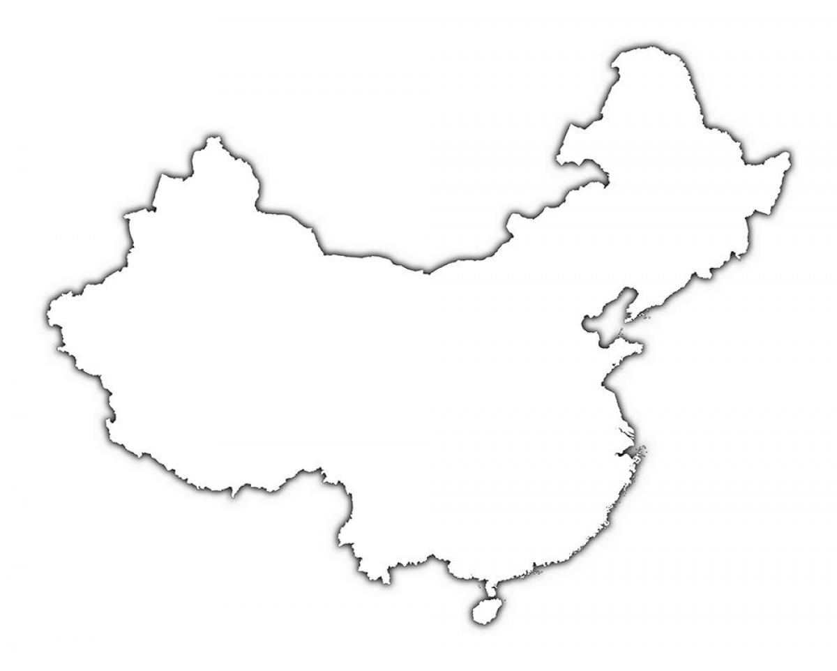 概要地図中国