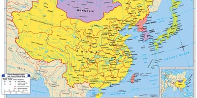 地図中国