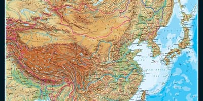 地形図中国
