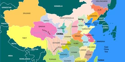 中国地図州