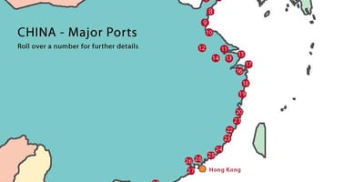 ポート中国地図