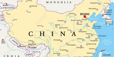 中国資本を地図