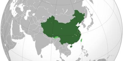 中国地図の世界